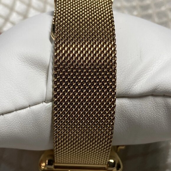 Nixon K Squared Exponential Gold Tone Quartz Watch Japan Movement c. 2010s - Picture 12 of 12